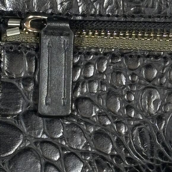 URI MINKOFF ALLIGATOR PATTERN LEATHER BACKPACK - Picture 10 of 11